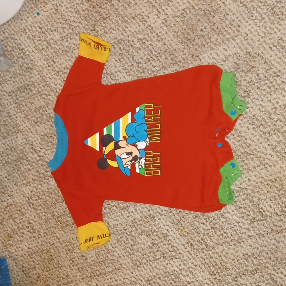 Mickey mouse onsie